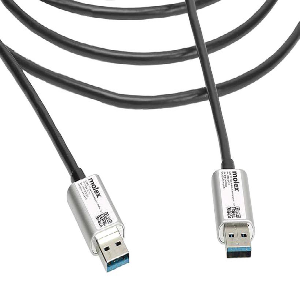 106413-4010 USB 3.1TYPE A,Active Optical CBL,M-M,10m Molex