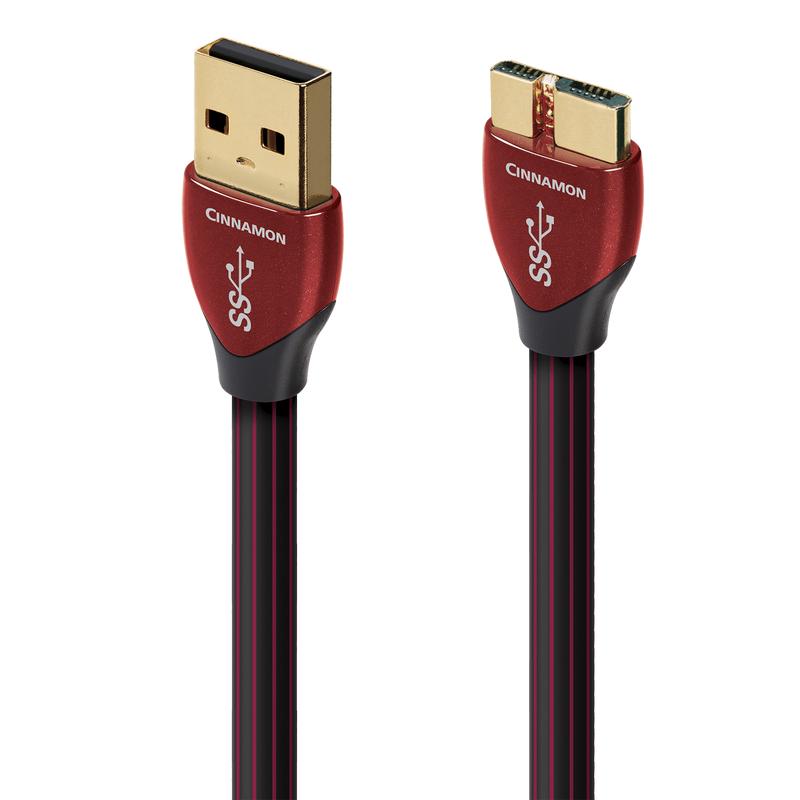 AudioQuest Cinnamon USB-A 3.0 > Micro B 3.0 High-Definition Audio Cable