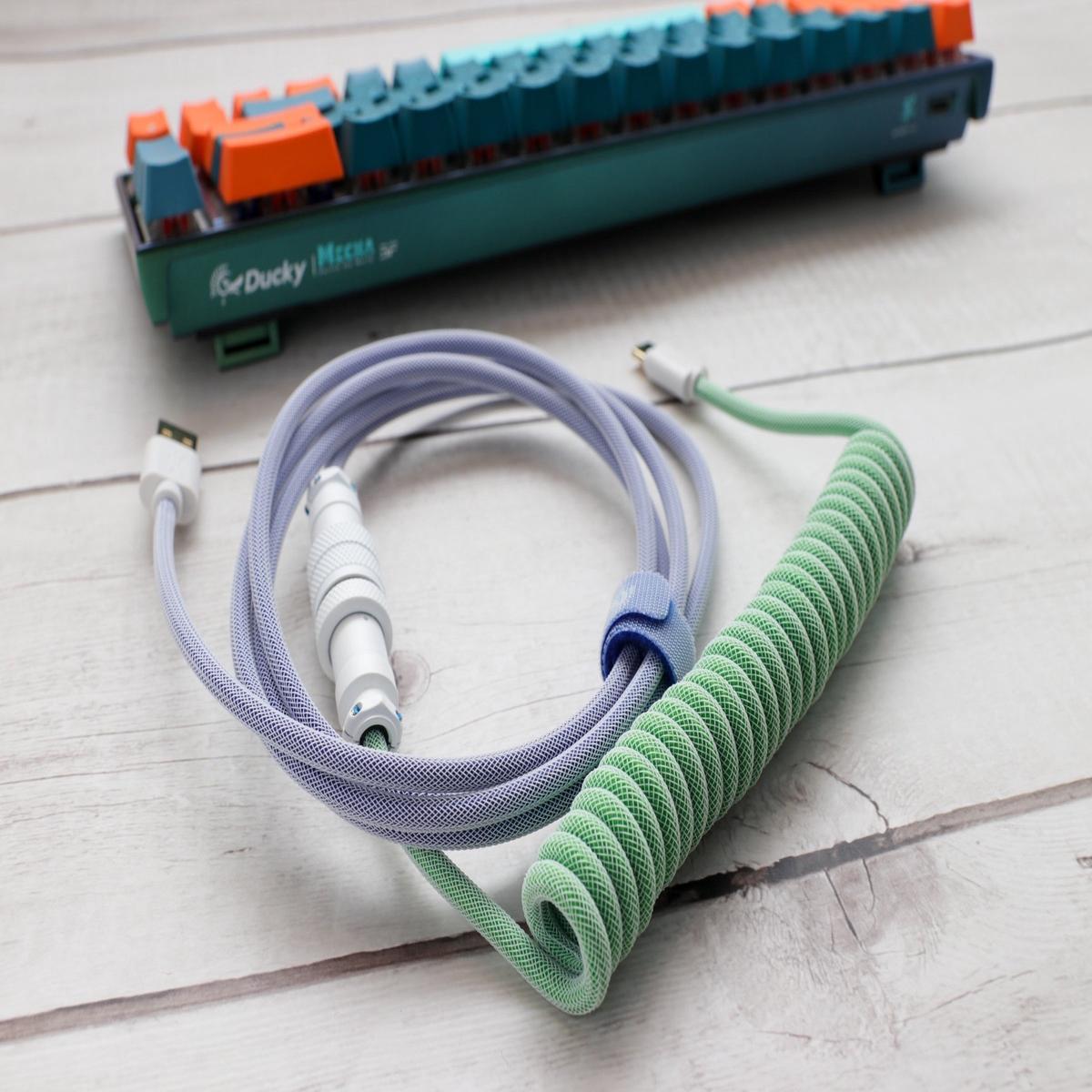 Ducky Iris Premicord Custom USB Cable w/ Coil