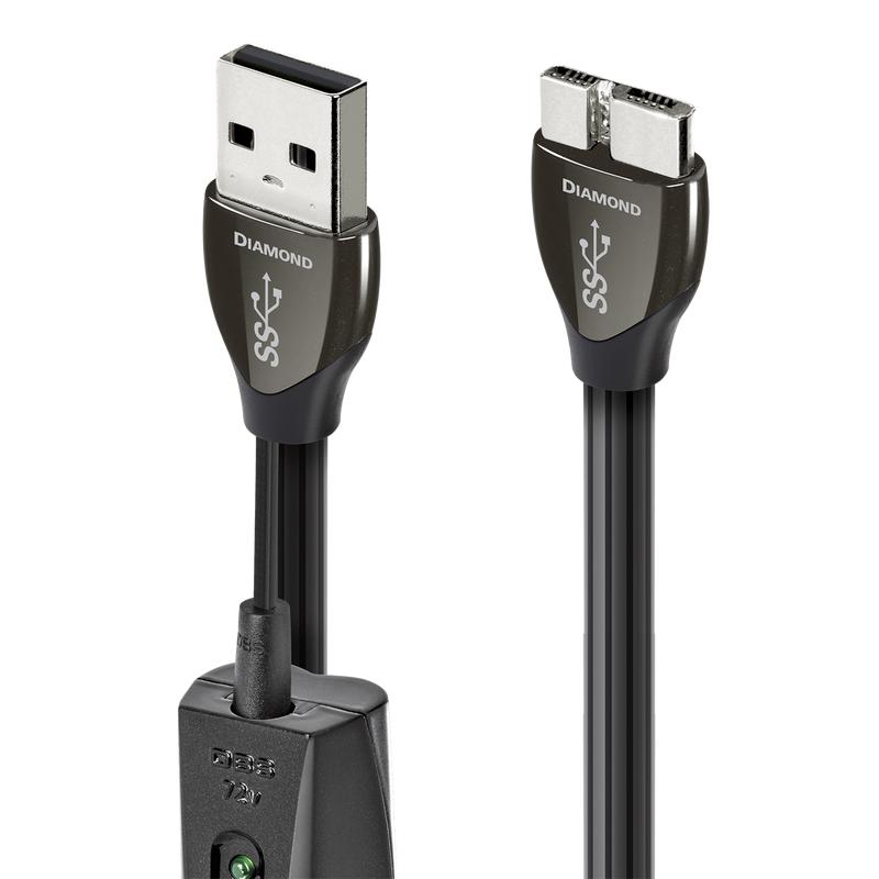 AudioQuest Diamond USB-A 3.0 > Micro B 3.0 High-Definition Audio Cable