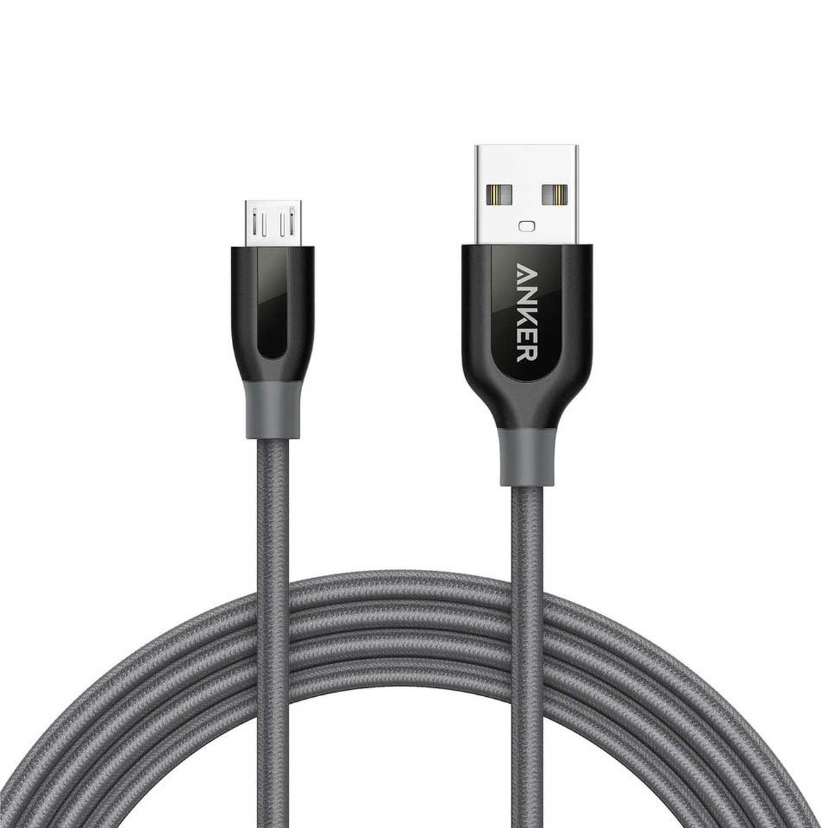 Anker PowerLine+ Micro USB Cable 6ft - Gray