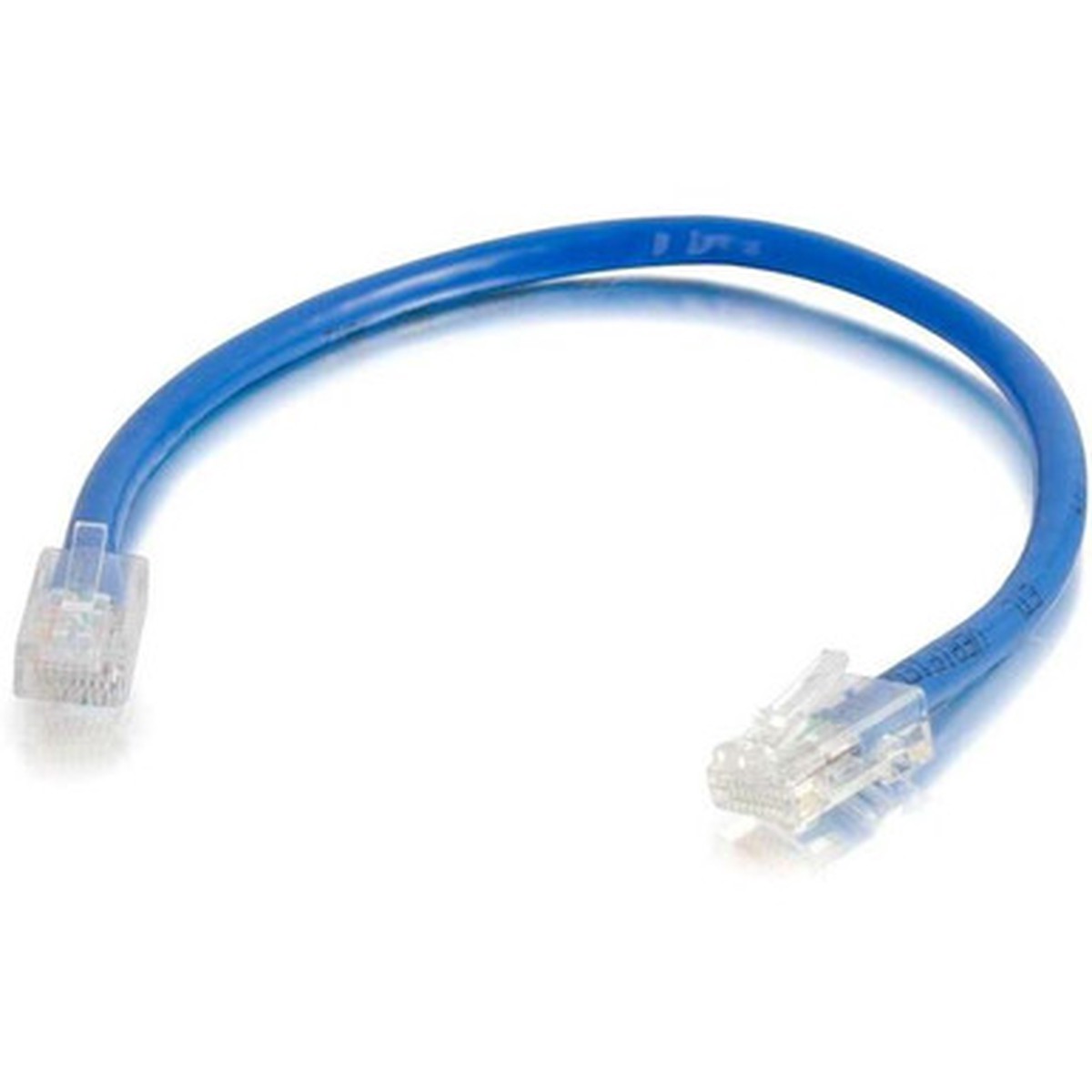 C2G-25ft Cat5E Non-Booted Unshielded (UTP) Network Patch Cable (50pk) - Blue - 24389