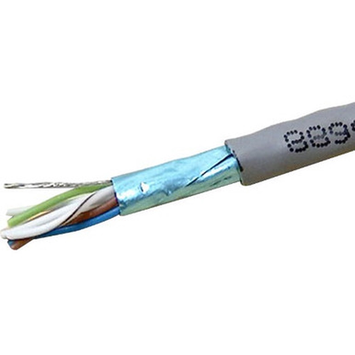 Weltron CAT5e Solid Shielded (CMR) Network Cable - T2404L5ESH-AH