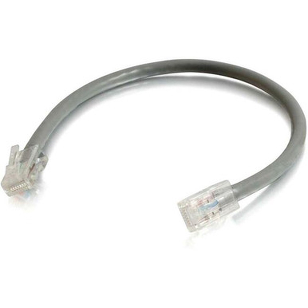 C2G-25ft Cat5E Non-Booted Unshielded (UTP) Network Patch Cable (25pk) - Gray - 24383