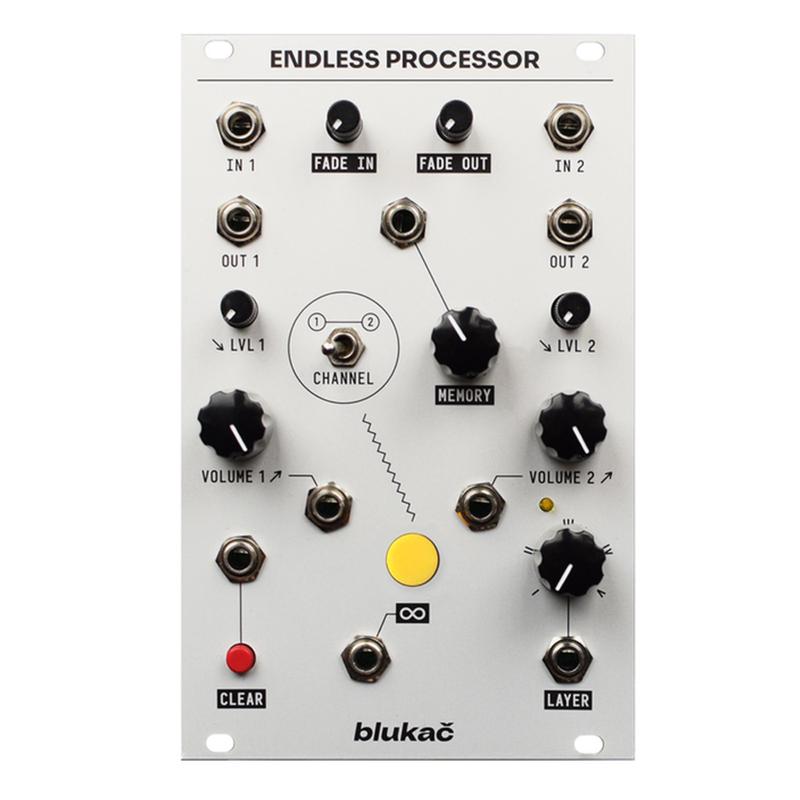 Blukac Instruments Endless Processor Eurorack Module (Silver)