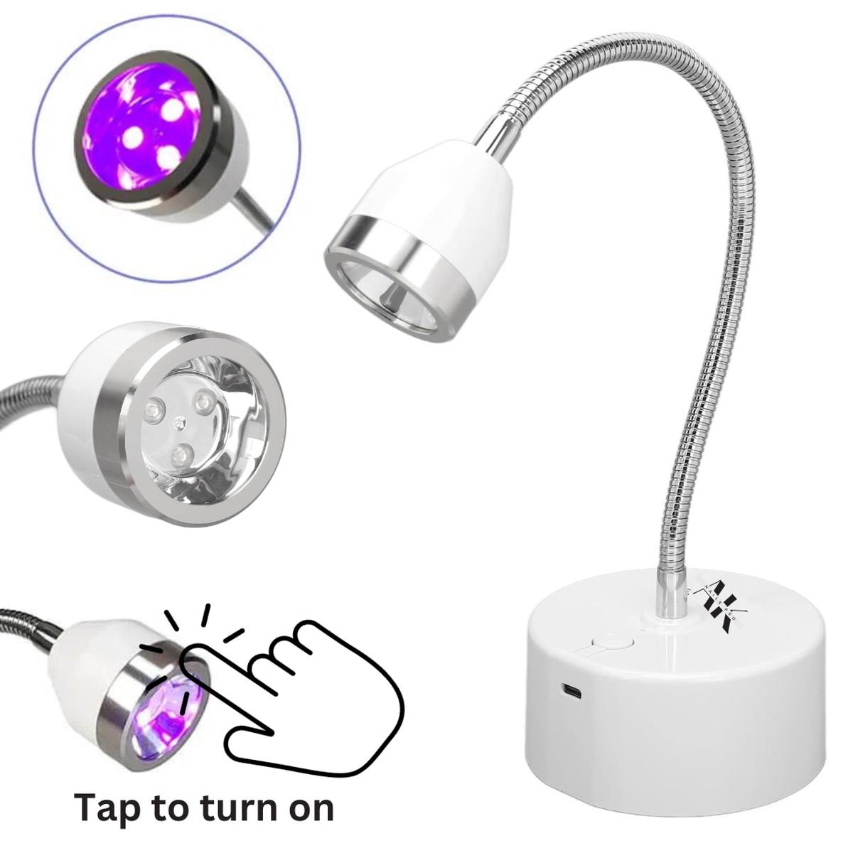 AK Nails Pro Rechargeable Touchable Sensor Flash Cure LED Light