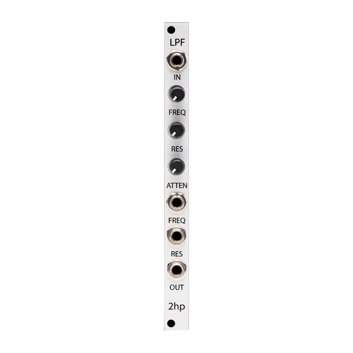 2HP LPF Eurorack Low Pass Filter Module