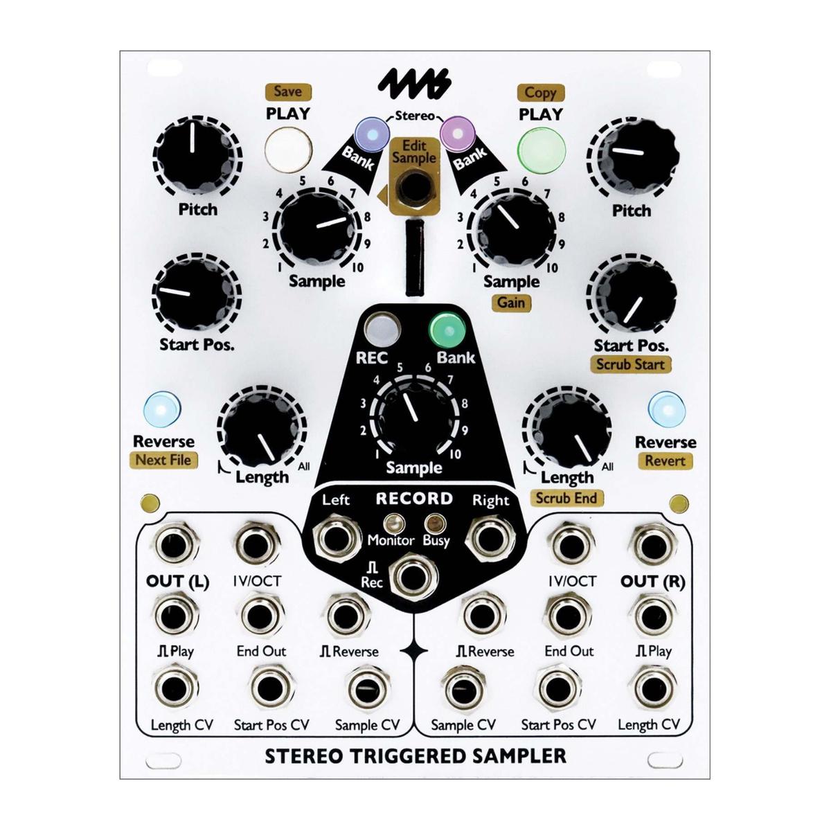 4ms Stereo Triggered Sampler