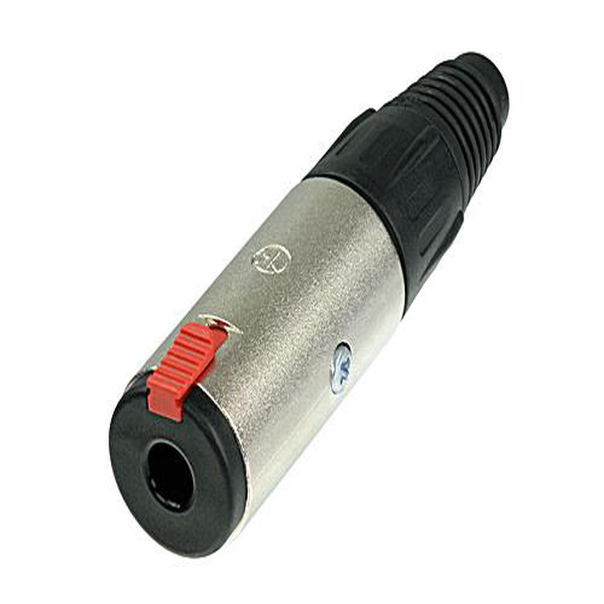 Neutrik NJ3FC6 1/4" Professional Locking Cable Jack - Nickel