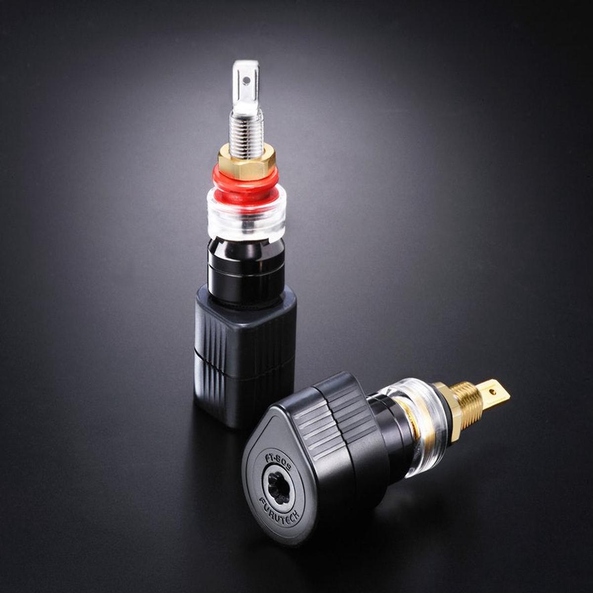 Furutech FT-809R/G High Performance Torque Guard Binding Posts (2pcs/set)
