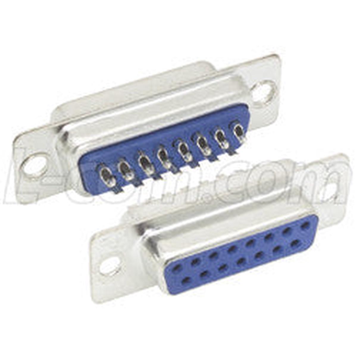 SD15S Connector, DB15F Solder