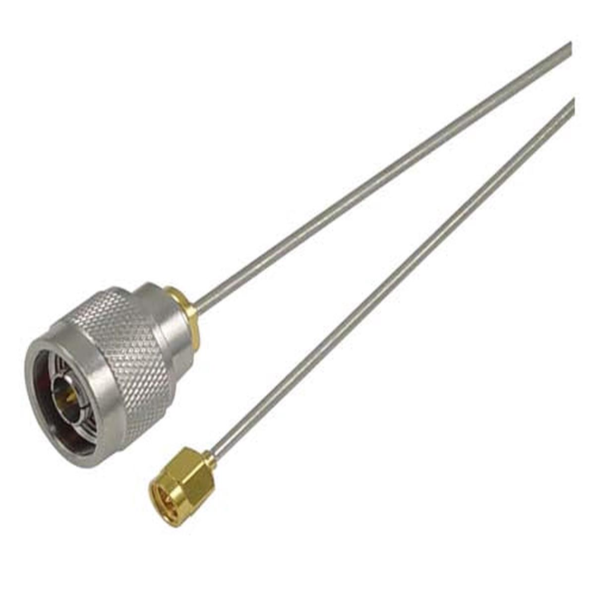 .085 Semi-Rigid N-Male to SMA-Male Cable 24 inch