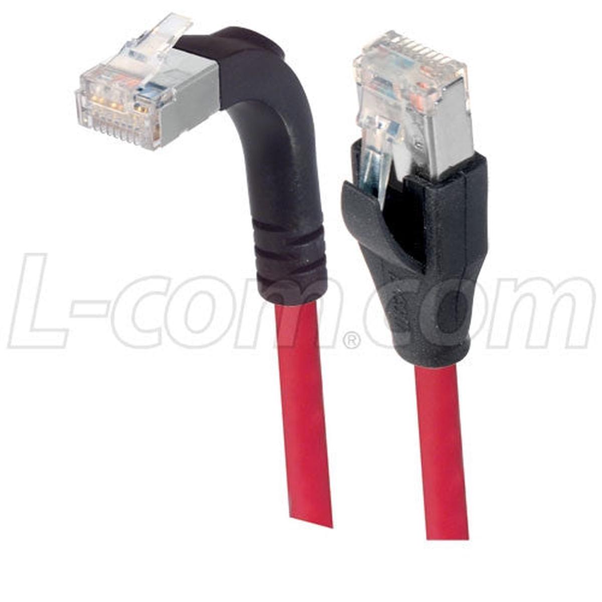 Patch Cable Cat5e LSZ FTP Straight-Up Red 25 Feet