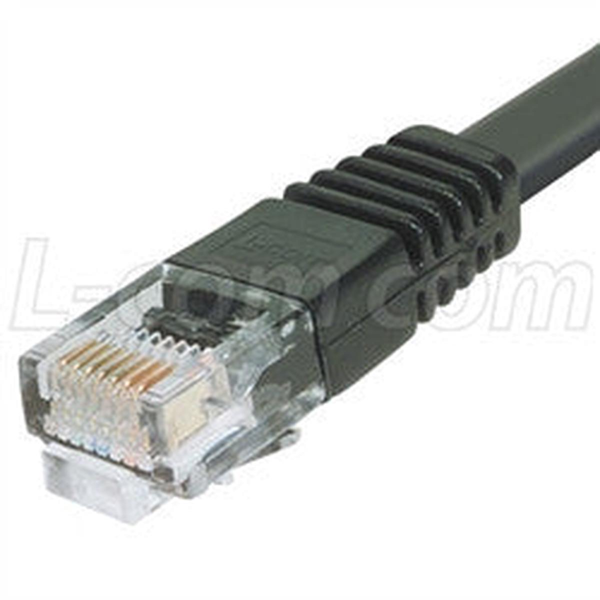 Cat 5E Flat Patch Cable, RJ45 / RJ45, 40.0 ft