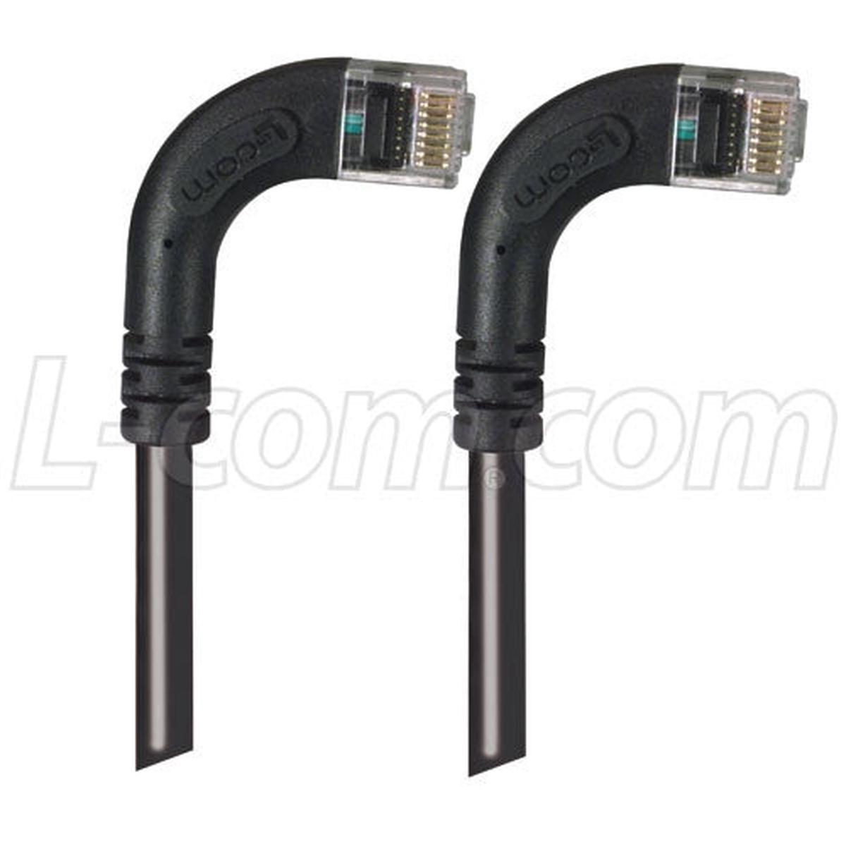 Patch Cable Cat5e LSZ UTP Right-Right Black 2 Feet