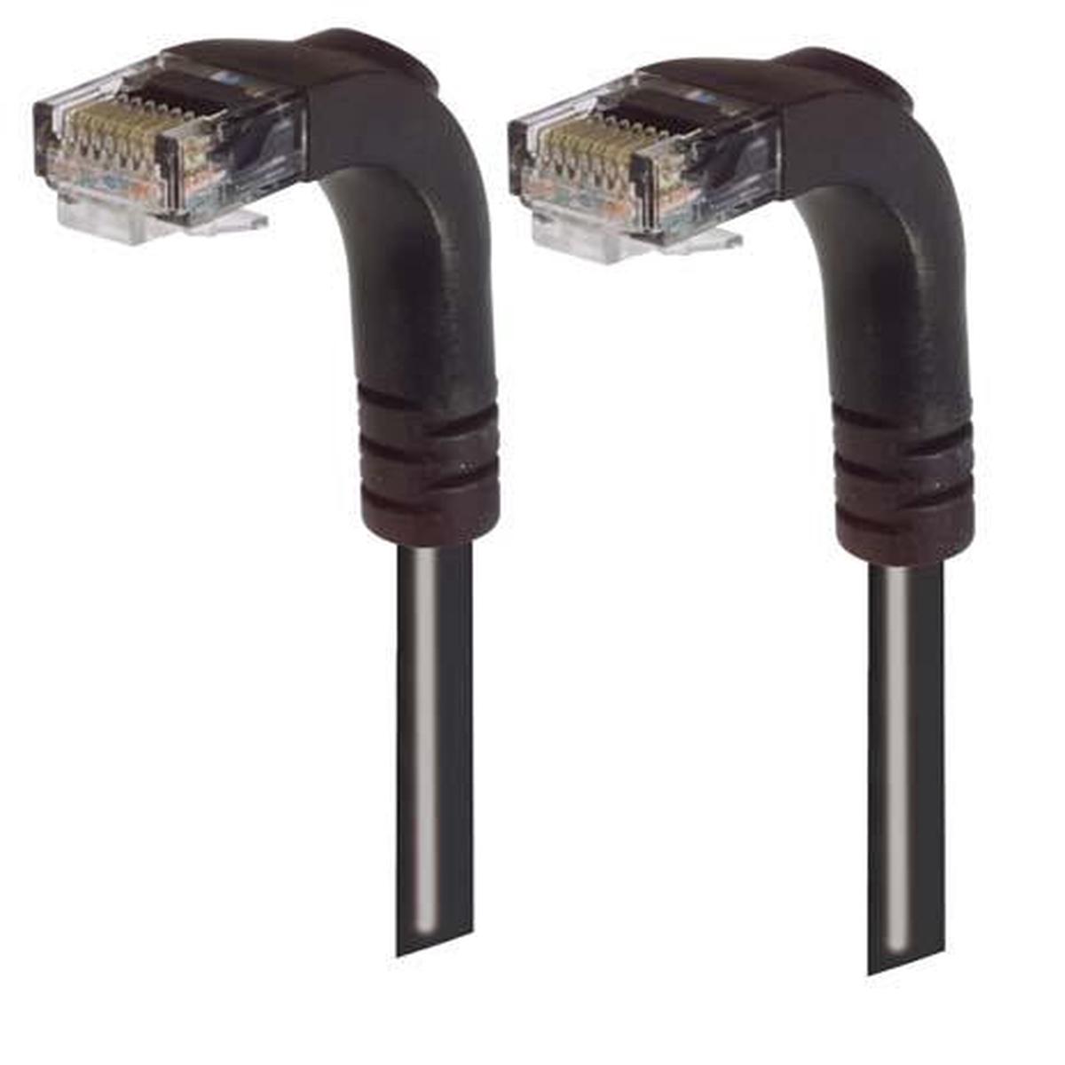 Patch Cable Cat6 PVC UTP Down-Down Black 3 Feet