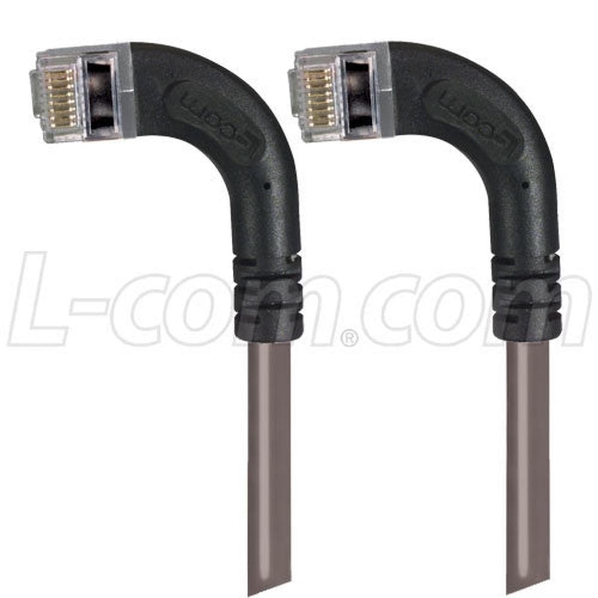 Patch Cable Cat5e LSZ FTP Left-Left Grey 1 Foot