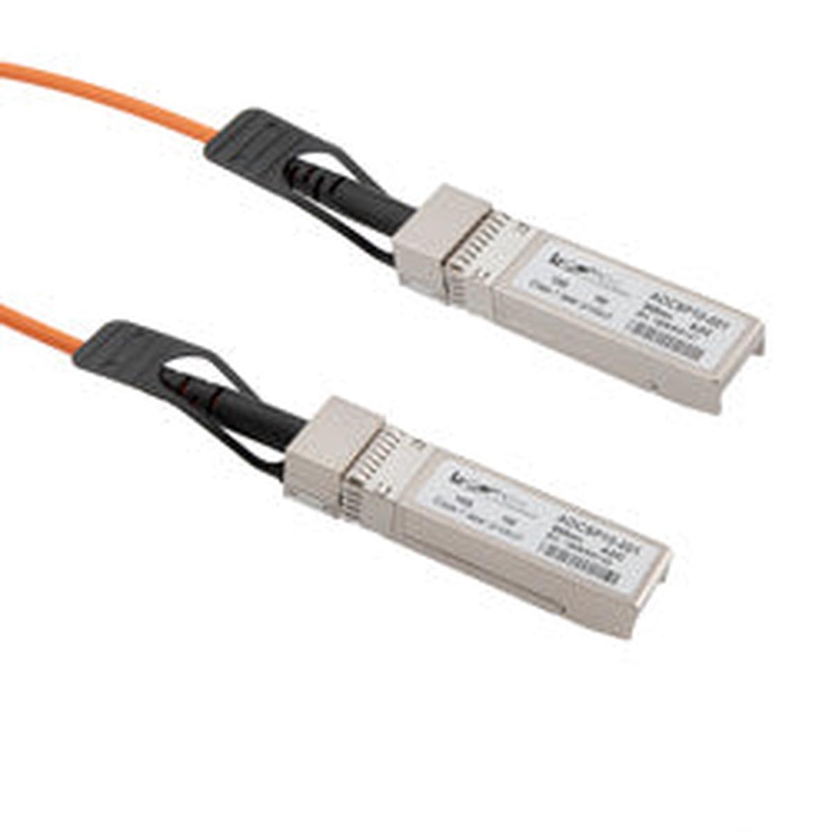 Active Optical Cable SFP+ 10Gbps, 10 meter, MSA Compatible