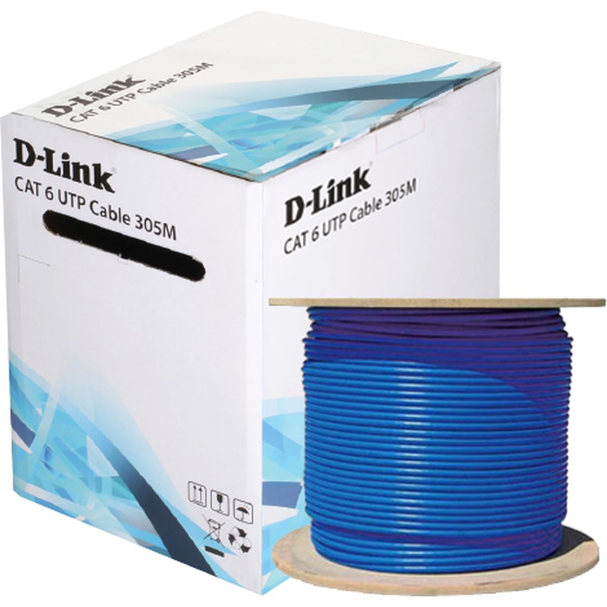 D-Link Cat6 Utp 23Awg Solid : 305 Mtr