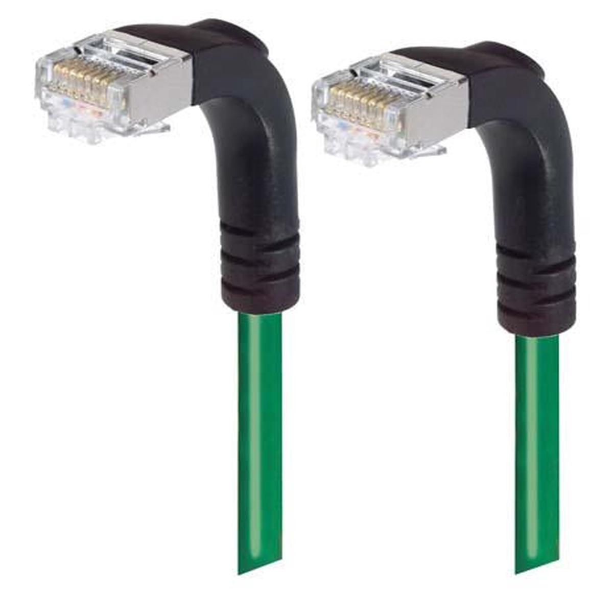 Patch Cable Cat5e PVC FTP Down-Down Green 7 Feet