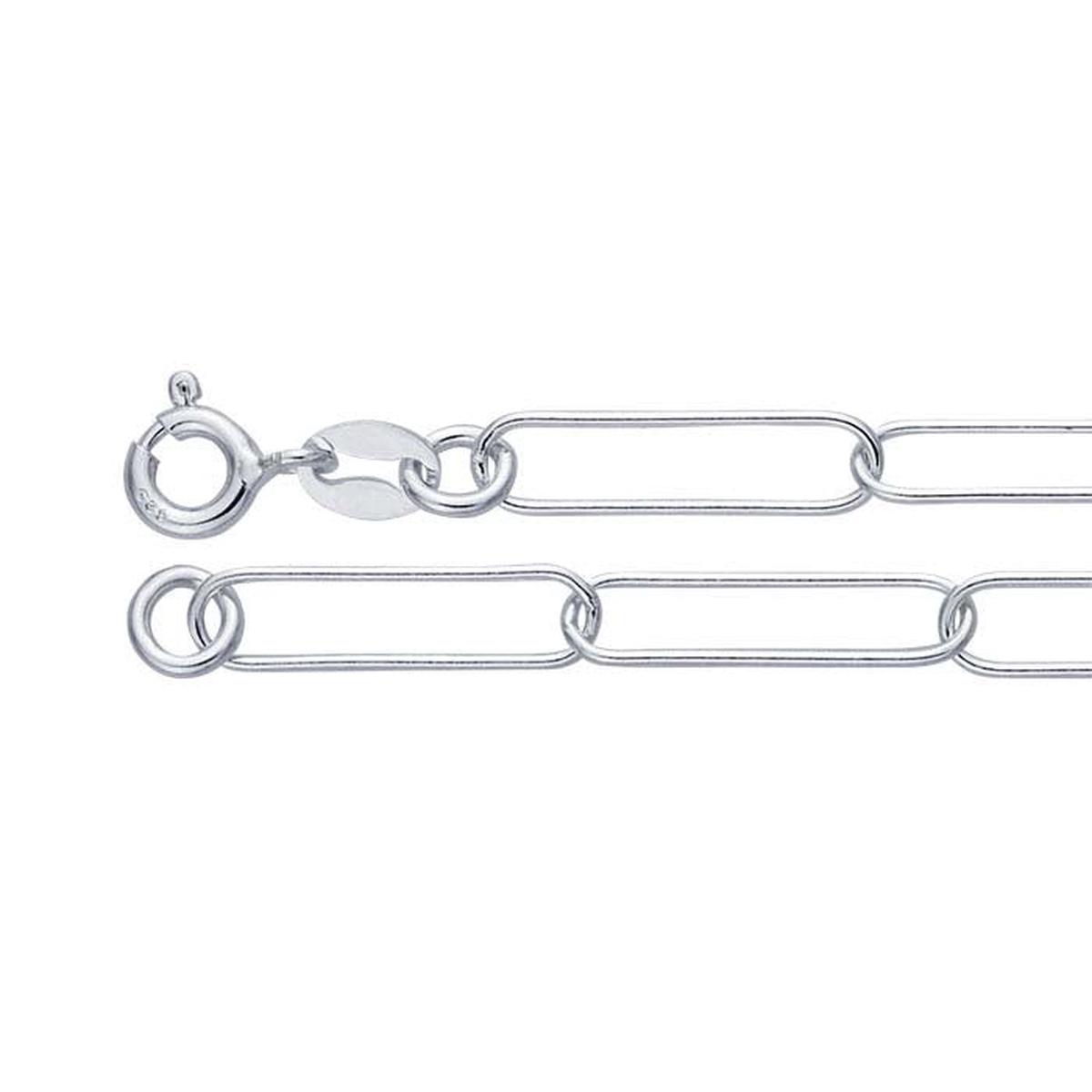Sterling Silver 3.9mm Cable Chain