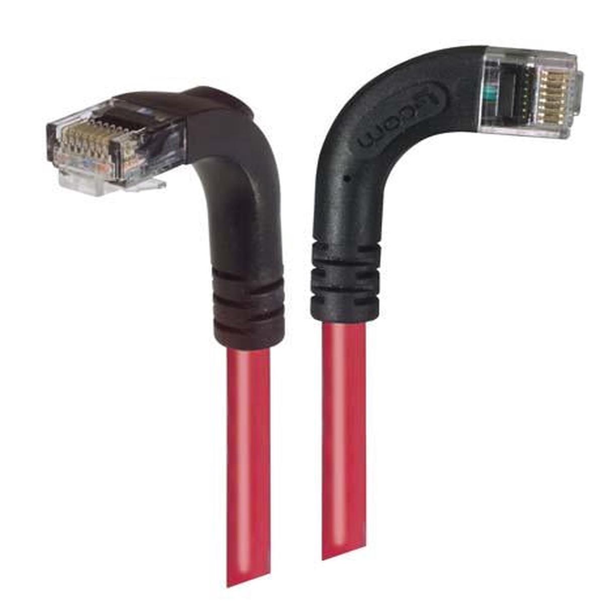 Patch Cable Cat6 PVC UTP Right-Down Red 7 Feet