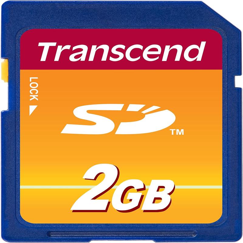 Transcend SD Card Secure Digital 2GB