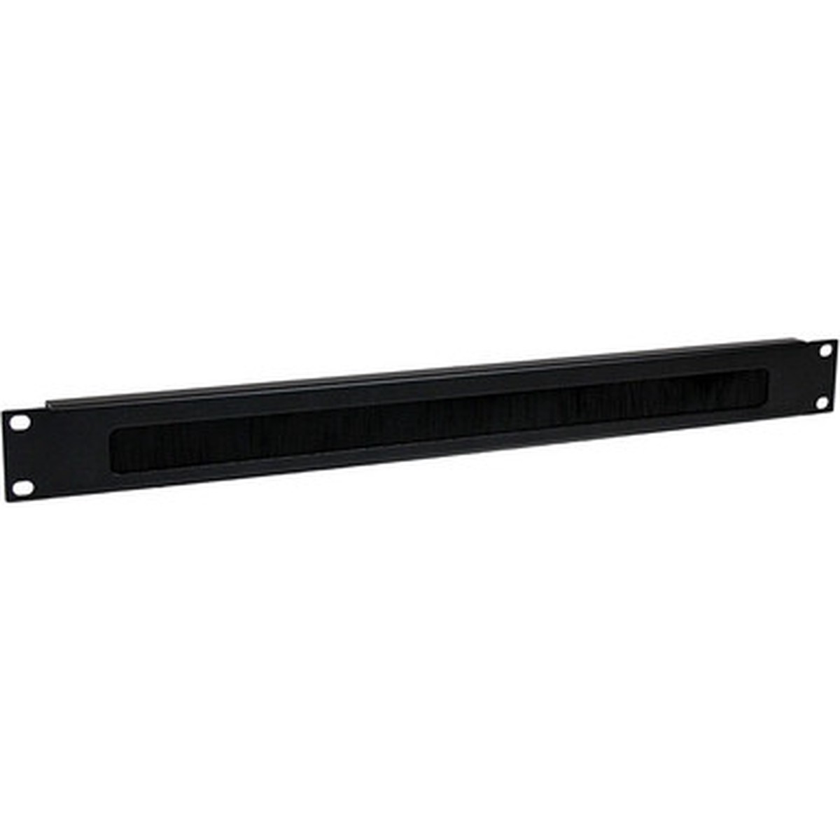 StarTech.com 1U Brush Strip Horizontal Server Rack Cable Management Panel - CMBRUSH1U