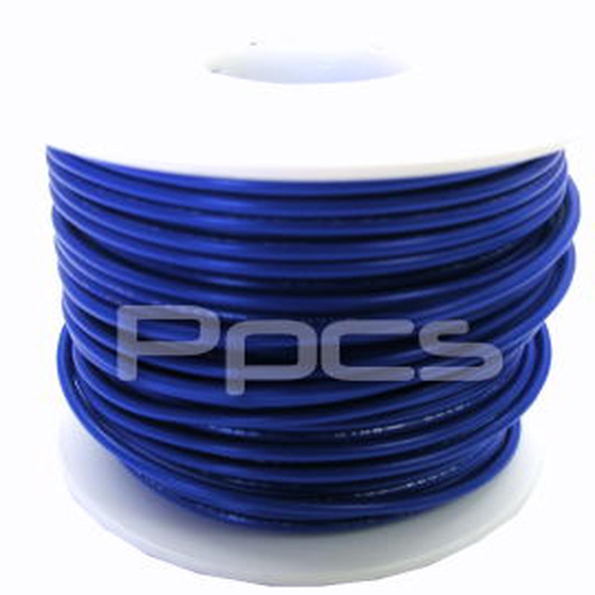 18AWG Stranded Hook Up Wire UL Approved - Blue