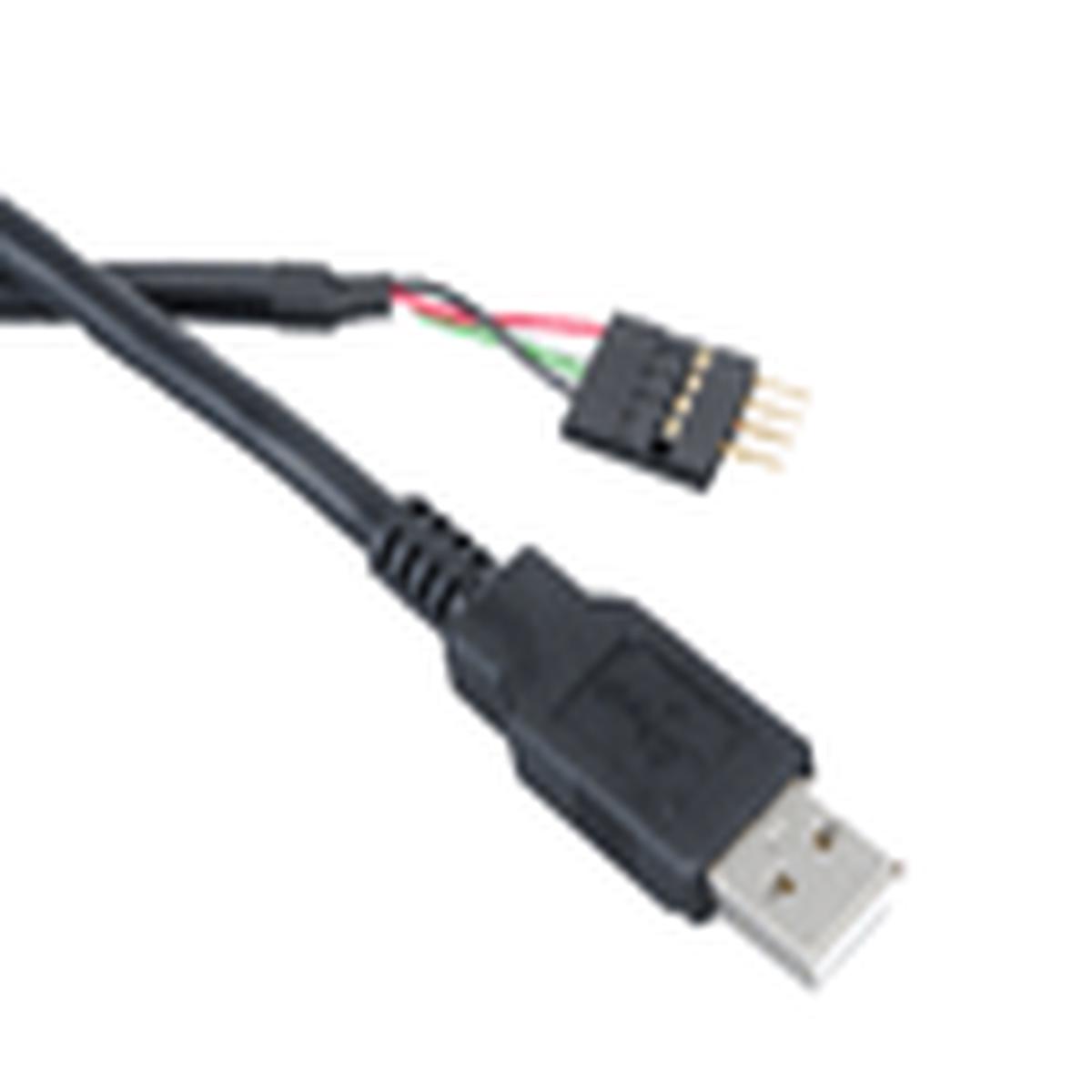 Akasa External to Internal USB Adapter - 40cm