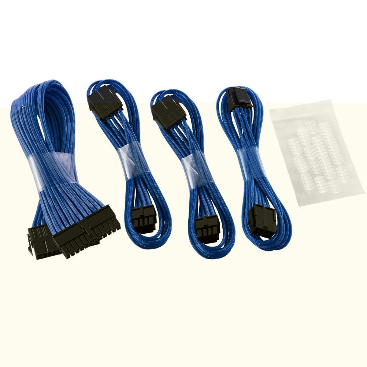 CableMod Basic ModFlex Cable Extension Kit - Dual 6+2 Pin Series - BLUE