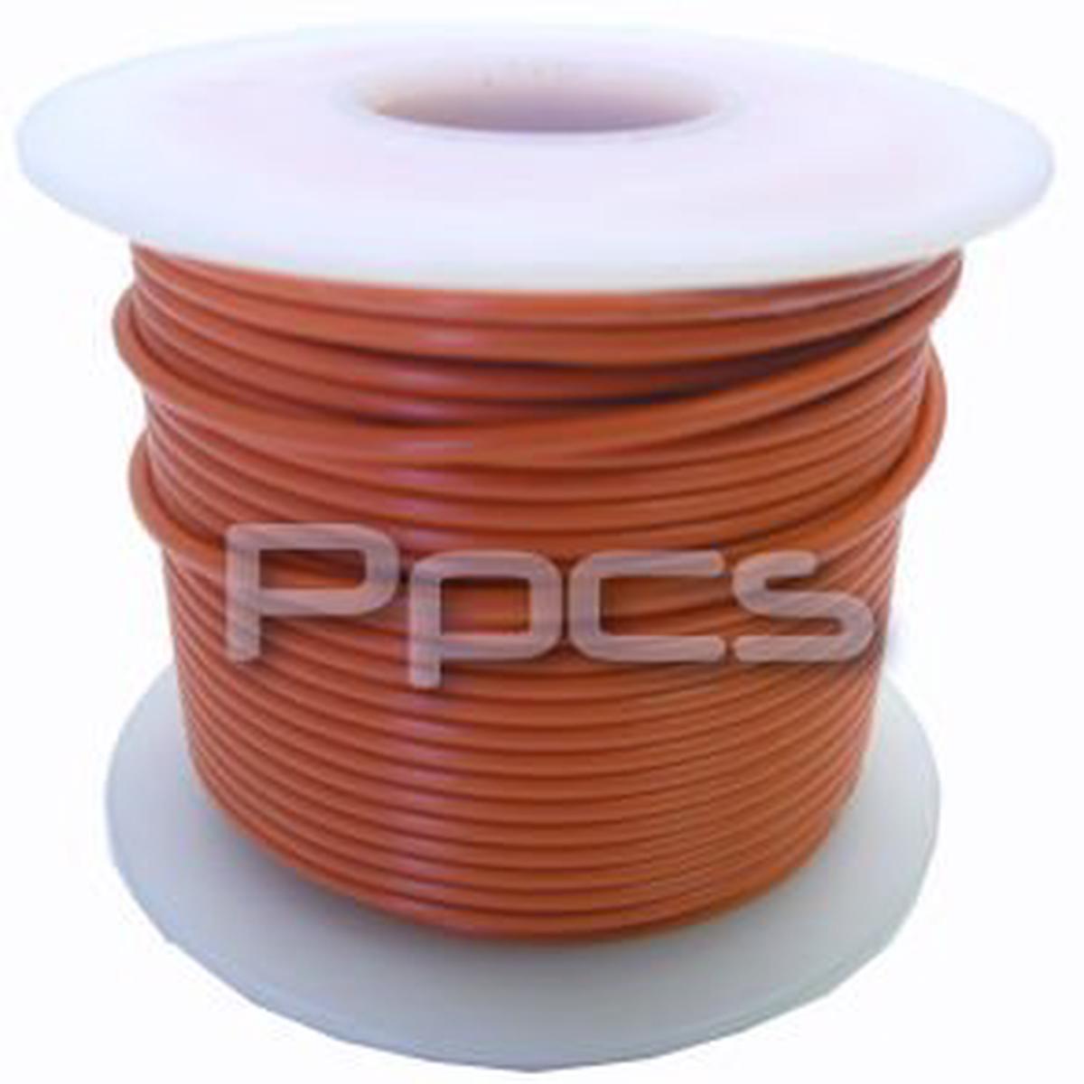 18AWG Stranded Hook Up Wire UL Approved - Orange