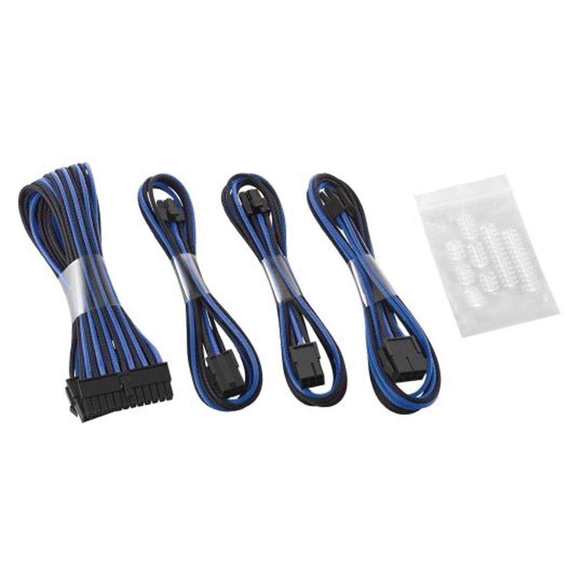 CableMod Basic Cable Extension Kit - 6+6 Pin Series - Black/Blue