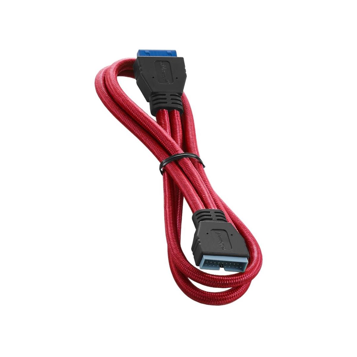 CableMod ModFlex Internal USB 3.0 Extension 50cm - Red