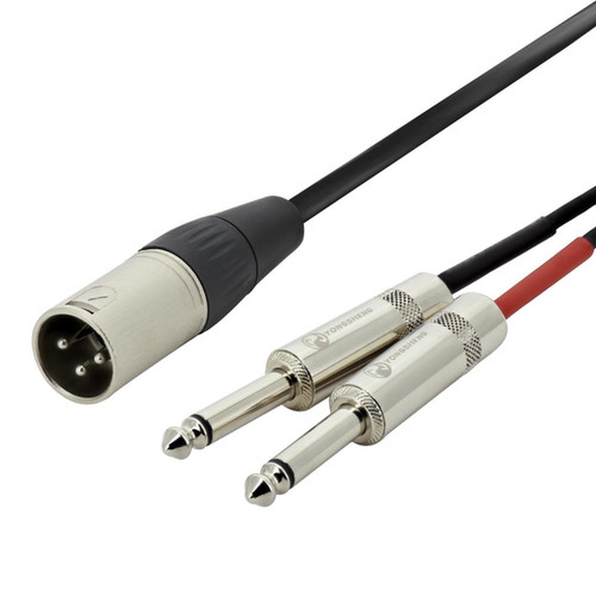 Cable Solutions Combiner / Splitter Y Cable - XLR(m) to 2x 1/4"