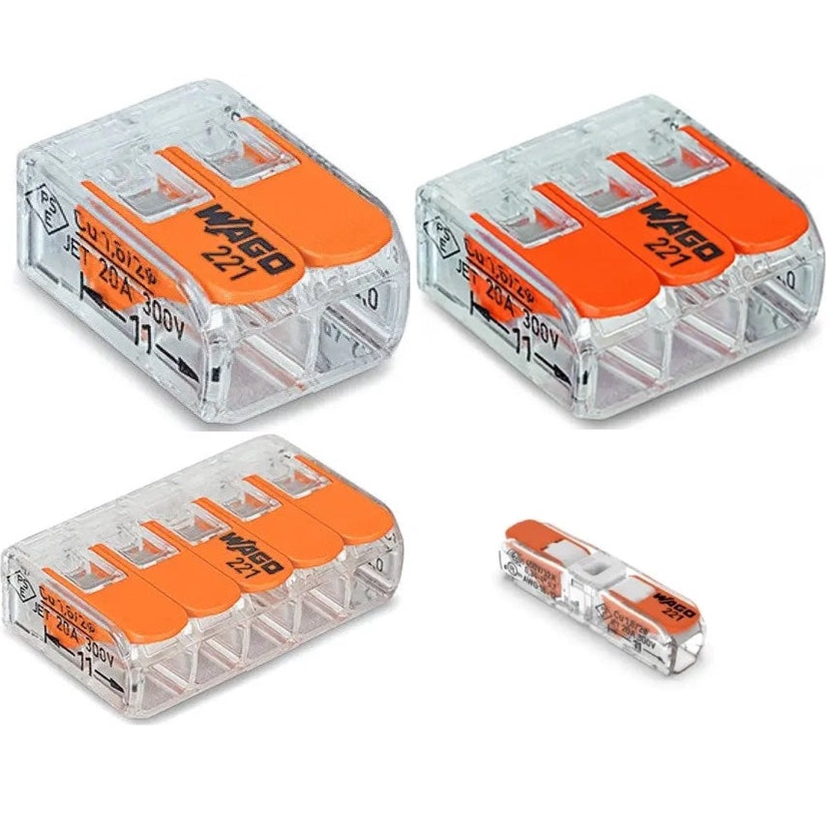 Wago 221 Connectors