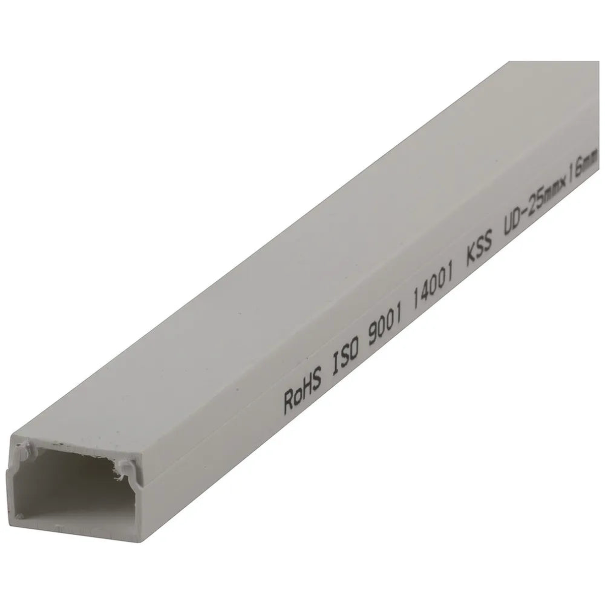 Rectangular Cable Duct - 25 x 16mm - 1m