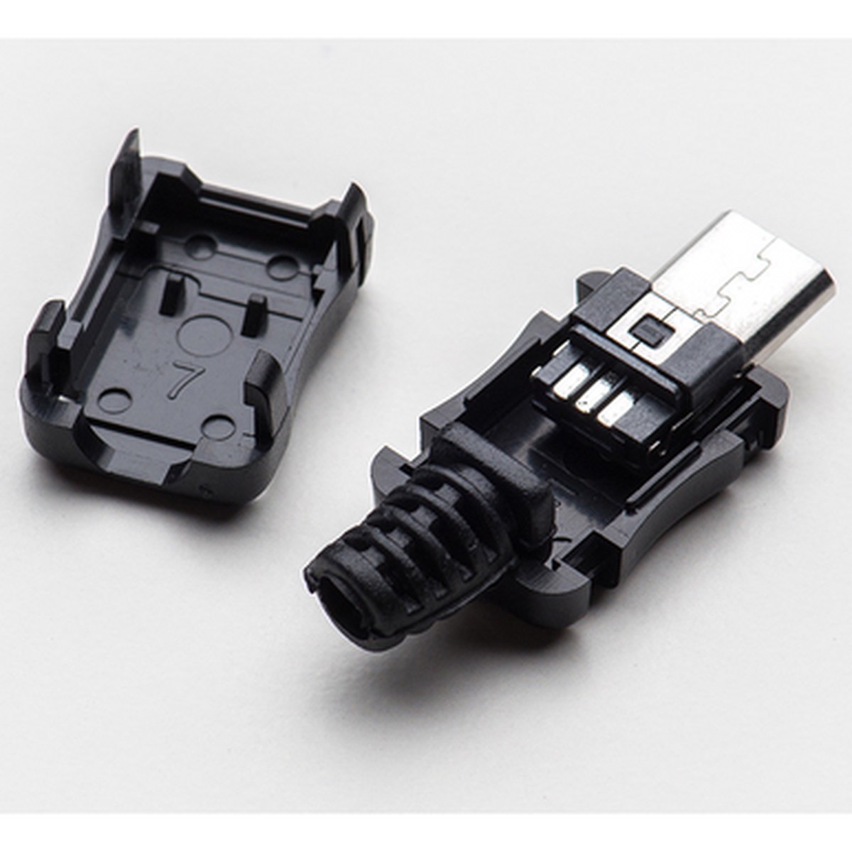 USB DIY Connector Shell Type Micro-B Plug ADAFR